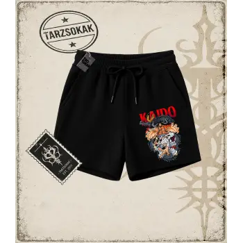 One Piece Anime Karakterleri  Unisex Şort Beyaz
