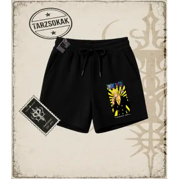 One Piece Anime Karakterleri  Unisex Şort Beyaz