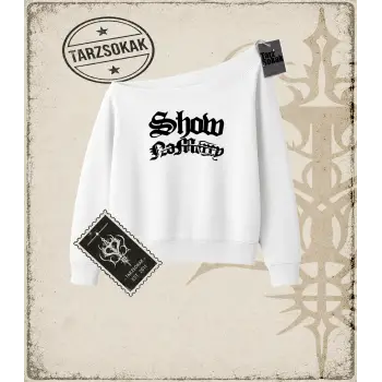 ONI Kadın Kayık Yaka Sweatshirt