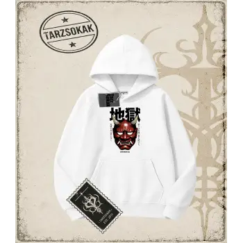 ONI   Oversize Unisex Kapşonlu Sweatshirt