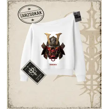 ONIMUSHA Kadın Kayık Yaka Sweatshirt