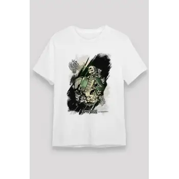 Opeth Baskılı Unisex Beyaz Tişört