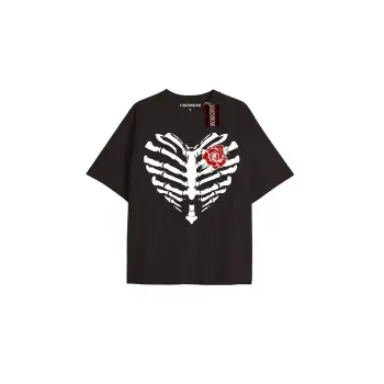 Ördek Baskılı Oversize Kalıp Unisex T-shirt