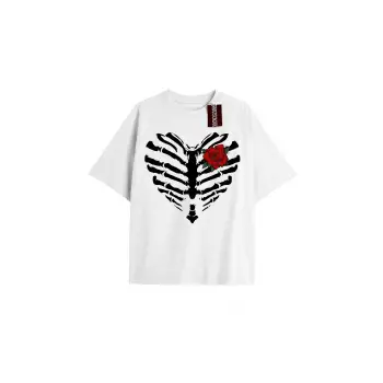 Ördek Baskılı Oversize Kalıp Unisex T-shirt