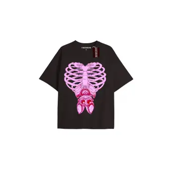 Ördek Baskılı Oversize Kalıp Unisex T-shirt