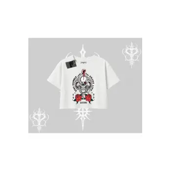 Oversize Crop Tshirt Stay Humble Work Hard Enjoy Life