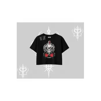 Oversize Crop Tshirt Stay Humble Work Hard Enjoy Life