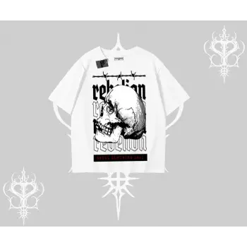 Oversize Tshirt Rebellion Skull Underground Street Legacy