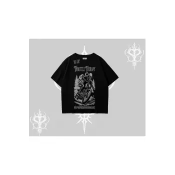 Oversize Tshirt Throttle Therapy No Brakes Just Freedom