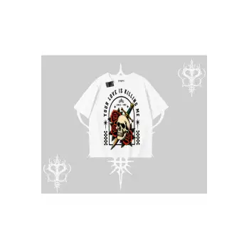 Oversize Tshirt Your Love Is Killing Me Dead Romance