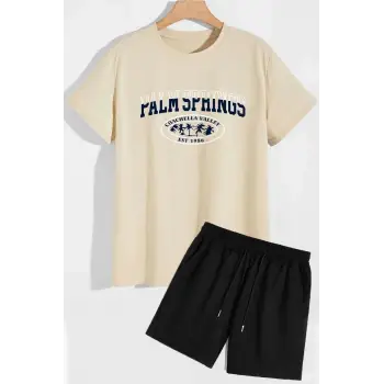 Palm Şort T-shirt Eşofman Takımı Palm