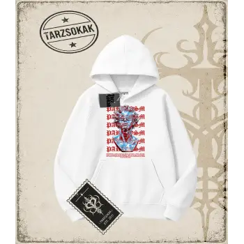 PARACOSM   Oversize Unisex Kapşonlu Sweatshirt