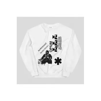 Playboi Carti Sweatshirt Beyaz