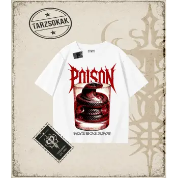 POISON Oversize Unisex Tişört