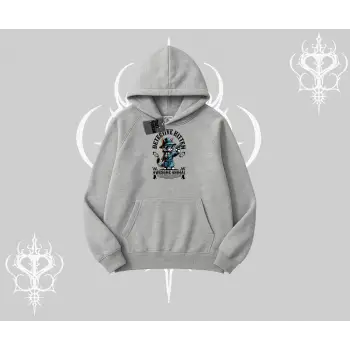 ProCATstinator Kedi Baskılı Kapşonlu Sweatshirt