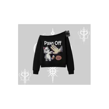 ProCATstinator Kedi Baskılı Oversize Tshirt