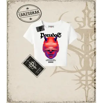 PSEUDOS Kadın Baby Tee