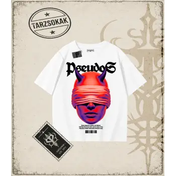 PSEUDOS Oversize Unisex Tişört