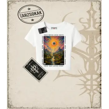 PYSCHEDELIC   Kadın Baby Tee
