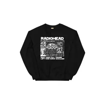 Radiohead Sweatshirt Siyah