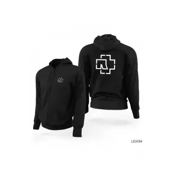 Rammstein Fermuarlı Kapşonlu Sweatshirt 12946