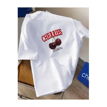 Red Cherry Bomb Oversize Unisex