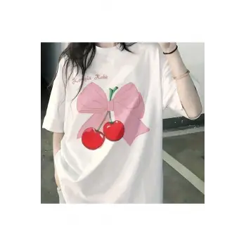 Red Cherry Bomb Oversize Unisex