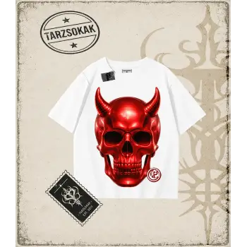 RED SKULL Oversize Unisex Tişört