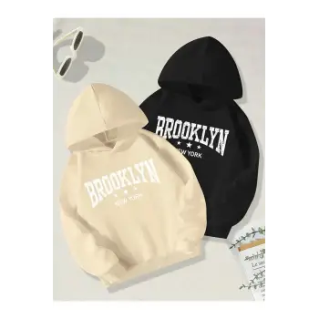 Renkli Kapşonlu Sweatshirt Çift Sevgili Kombinleri Couple Clothing