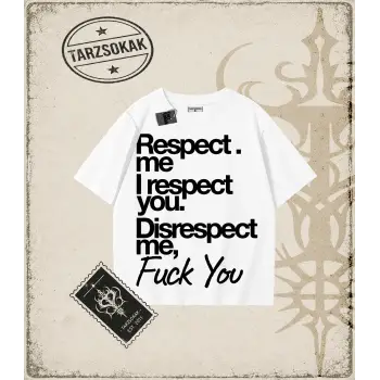 RESPECT ME Oversize Unisex Tişört