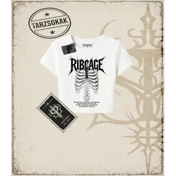 RIBCAGE Kadın Baby Tee