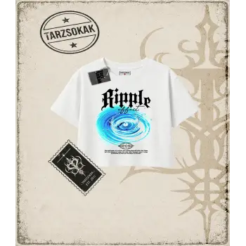 RIPPLE Kadın Crop Tişört