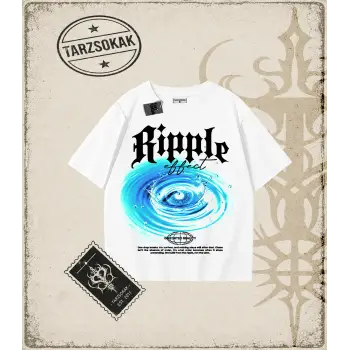 RIPPLE Oversize Unisex Tişört
