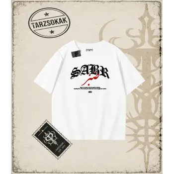 SABR   Oversize Unisex Tişört