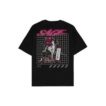 Sage Siyah Oversize Unisex T-shirt