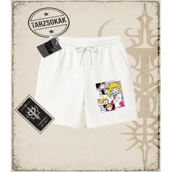 Sailor Moon Anime Baskılı Unisex Şort