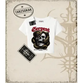 SERPENT Kadın Baby Tee