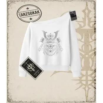 SHOGUN  Kadın Kayık Yaka Sweatshirt