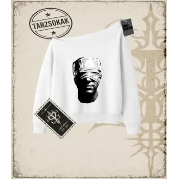 SILENT Kadın Kayık Yaka Sweatshirt