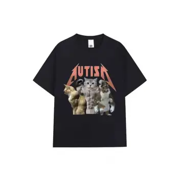 Siyah Autism Cats Unisex