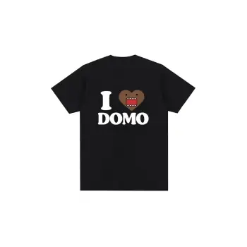 Siyah Domo Kunyu seviyorum eğlenceli Retro s