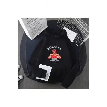 Siyah Hajime hiçbir Ippo Merch KBG