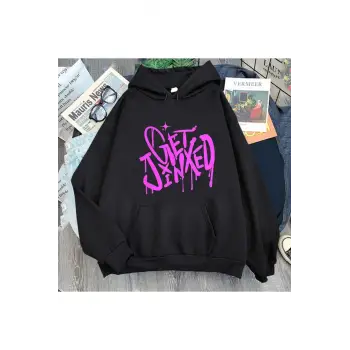 Siyah Jinx Arcane DÜŞMAN Sudaderas