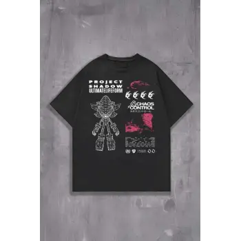 Siyah Sonic Ultimate Life Form Unisex