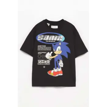 Siyah Super Sonic Unstoppable Unisex