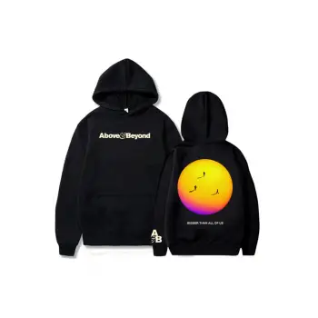 Siyah Unisex Above & Beyond Usden Daha Kapşonluünlük i