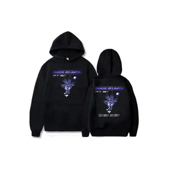 Siyah Unisex Rock Grubu Chase Atlantic Kapüşonlular Rahat Kapşonlu ErkekAğır