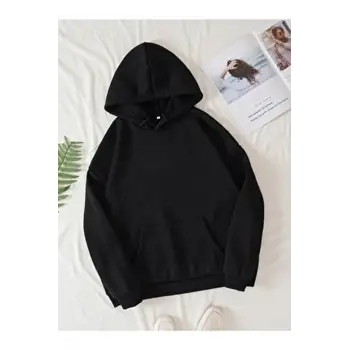 Siyah Unisex Sweatshirt