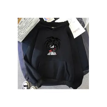 Siyah Unisex Tedavi Robert Smith karikatür rahatek gömlek baskı giysi Hip H
