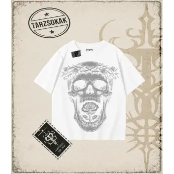 SKULL Oversize Unisex Tişört